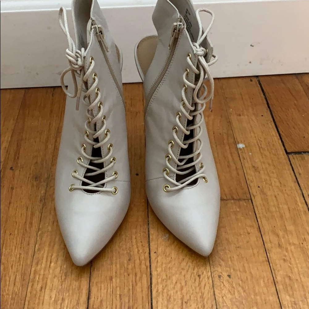 Lace up heels